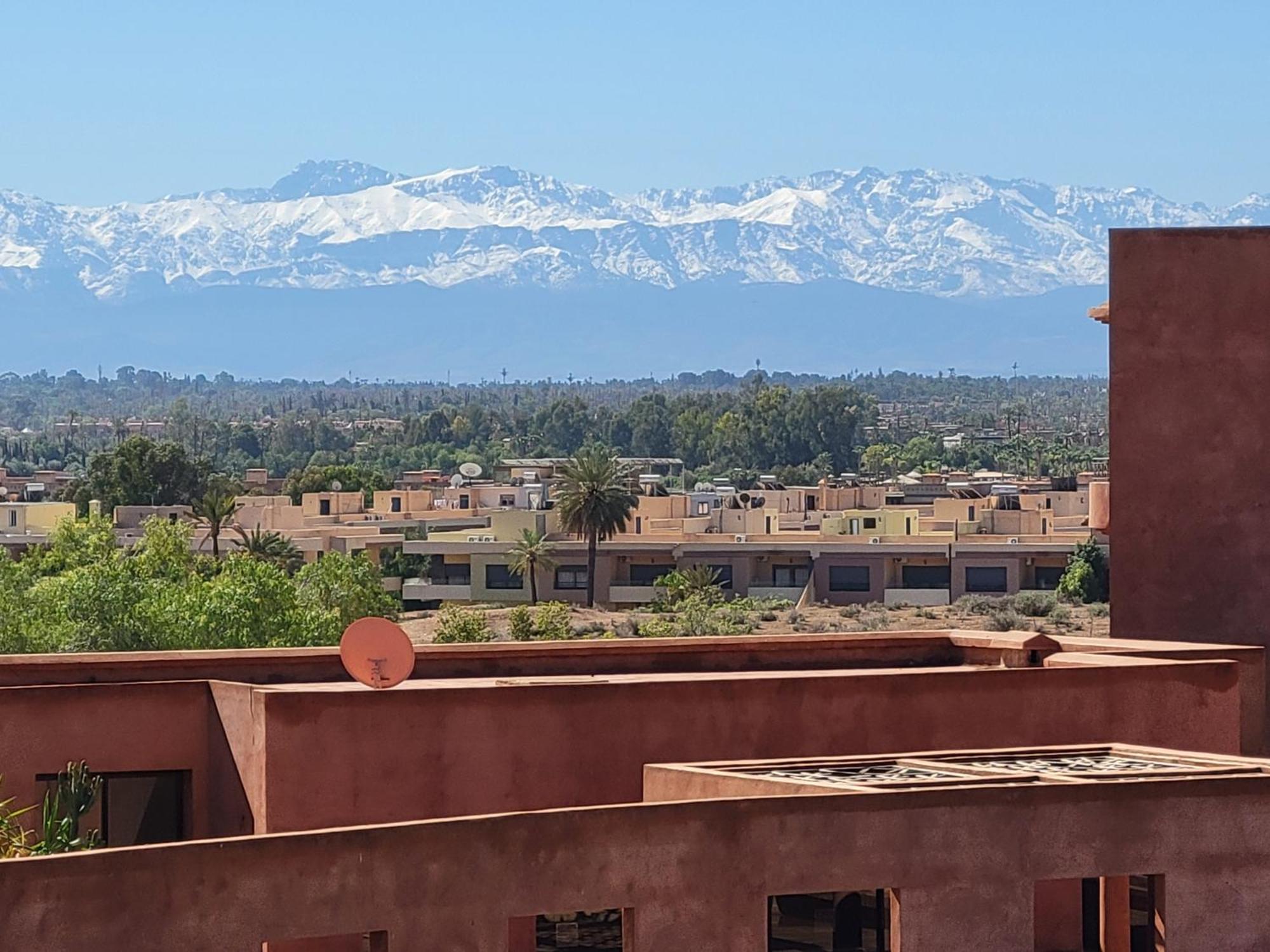 Апартаменти Appart Vue Piscine Et Montagne Marrakech Марракеш Екстер'єр фото